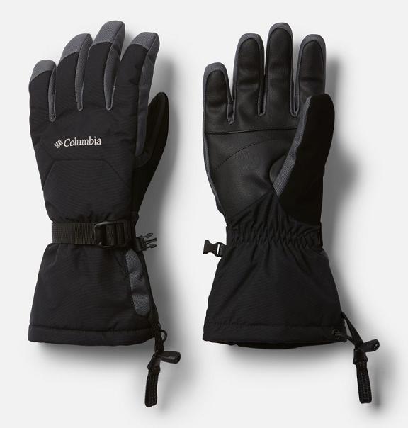 Columbia Whirlibird Gloves Black For Men's NZ83472 New Zealand
